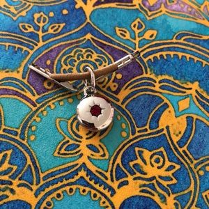 Tresors birthstone ruby (Red) Fits Pandora